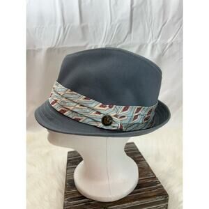 Vintage Fedora Gray Hat Goorin Bros Medium GUC